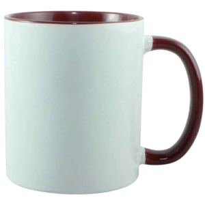 Sublimation Mug ( Two Tone ) Maroon Single