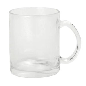 Mug Glass Clear Sublimation - Single