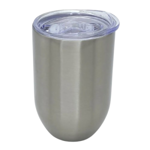 Sublimation Gin Tumbler Silver Metal